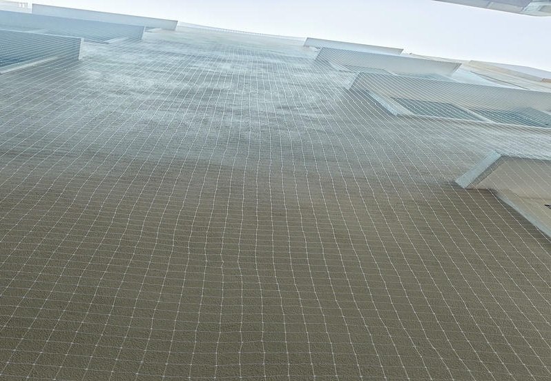 Terrace bird netting