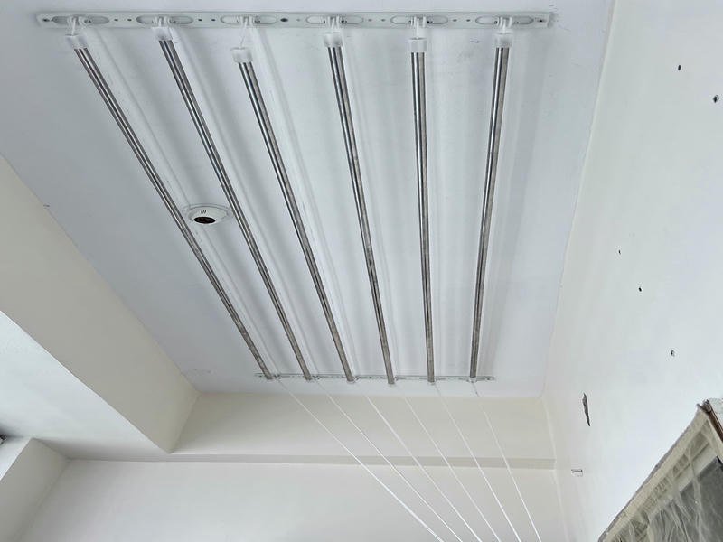 Terrace drying lines